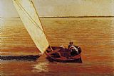 Thomas Eakins Sailing painting